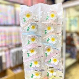 کلیپس دوتکه طرح گل (کد54869)
