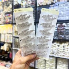 انبری فلزی نگین دار (کد21409)