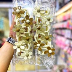 کلیپس اشکی گل بابونه (کد7080)