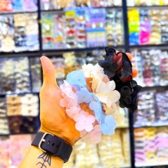 کش حریر گل‌دار خارجی (کد51937)